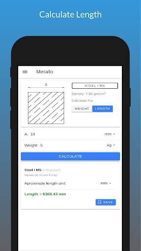 Metal Weight Calculator - Metallo screenshot 4