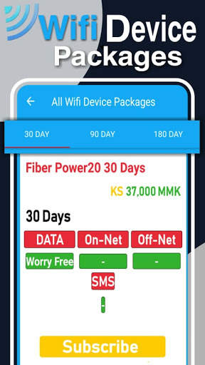 Myanmar Telinor Packages: All screenshot 7