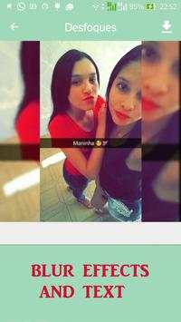 Edição de Fotos InstaSquare ❤ Desfocar Fundo SnapC screenshot 5