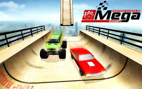 Mega Ramp Car Racing Stunts screenshot 6