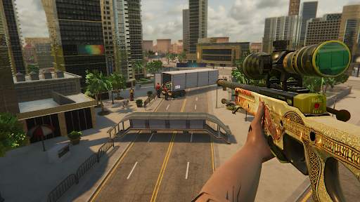 Modern Sniper 3d Assassin: New Sniper Games 2021 screenshot 1