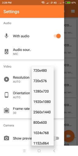Video Call Recorder 2019 screenshot 2
