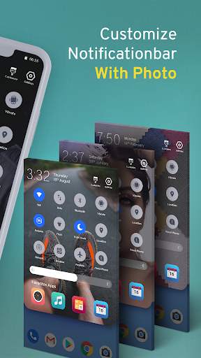 Notification Bar Photo Set : Customize Status Bar screenshot 3