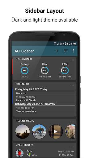 ACI Sidebar screenshot 8