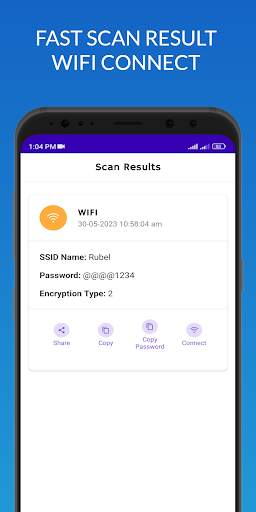 Password Scanner WiFi QrCode screenshot 3