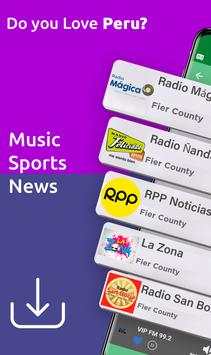 Free Peru Radio AM FM 1 تصوير الشاشة