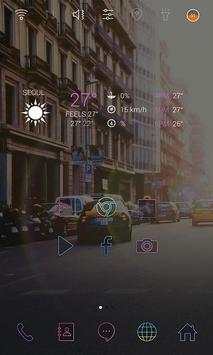 In The City launcher theme screenshot 1