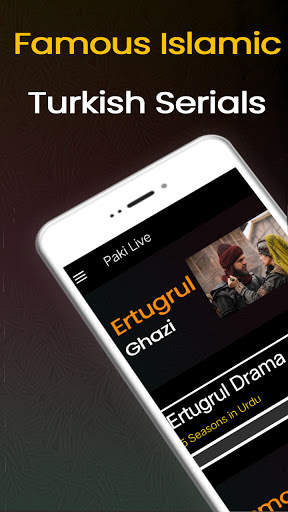 Paki Live - Watch Ertugrul Drama and TV Live screenshot 1