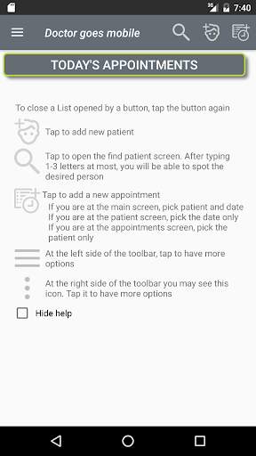 Doctor goes mobile screenshot 1