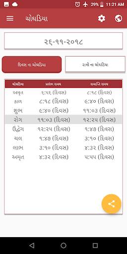 Gujarati Calendar 2021 Panchang, Rashifal 2021 screenshot 4