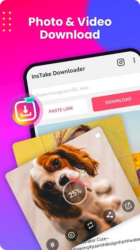 Photo and Video Downloader for Instagram Pro screenshot 1