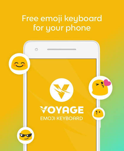 Voyage Emoji Keyboard screenshot 1