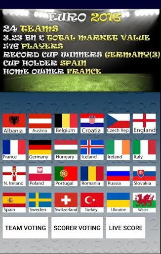 Euro 2016 screenshot 1