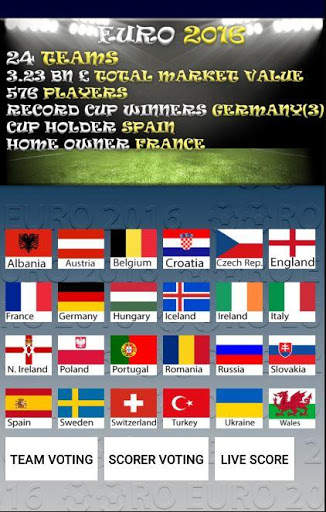 Euro 2016 1 تصوير الشاشة
