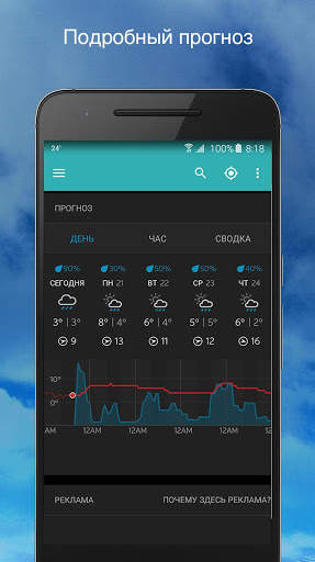 Weather Underground скриншот 2