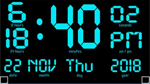 Digital Clock App screenshot 1