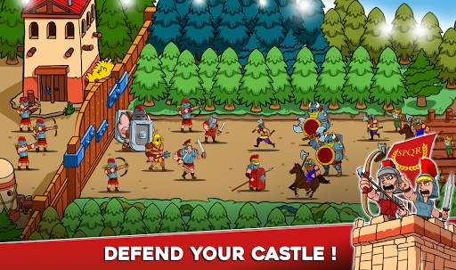 Empire Rush: Rome Wars (Tower Defense) screenshot 1