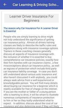 Car Learning & Driving Schools screenshot 8