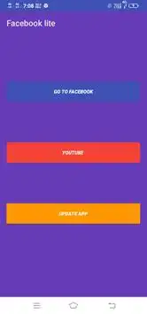 Facebook lite screenshot 1