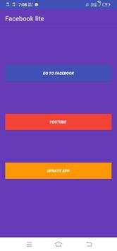 Facebook lite screenshot 1