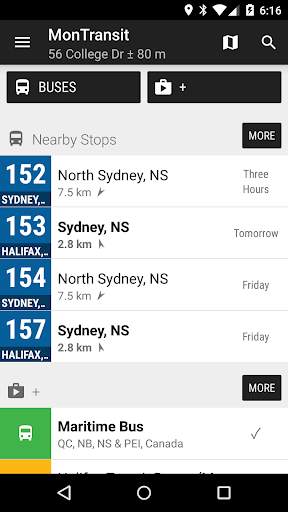 Maritime Bus - MonTransit screenshot 1