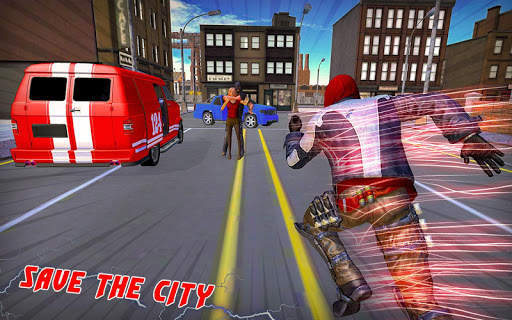 Superhero Light- Speed Hero Fighter screenshot 9