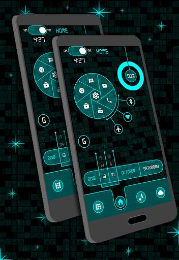 Snappy Launcher 2021 - hi-tech launcher theme screenshot 8