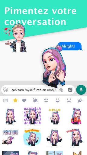 Créateur d'avatars 3D, emojis et clavier | Bemoji screenshot 6