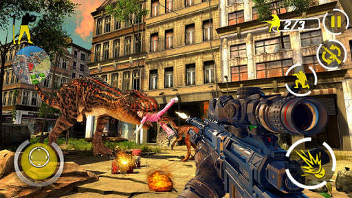 Dinosaur Hunting Simulator Jurassic Dino Attack screenshot 1