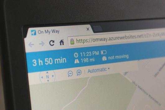 On My Way - Share GPS location screenshot 3