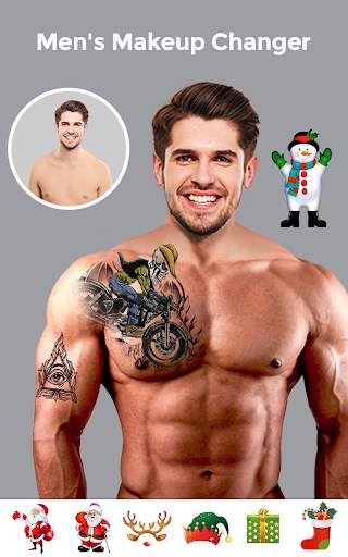 Men Body Styles SixPack tattoo screenshot 6