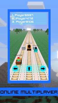 Minecart Minecraft Racer Adventures screenshot 1