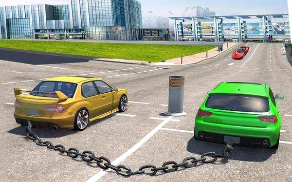 Chained Cars Impossible Tracks Stunt screenshot 1