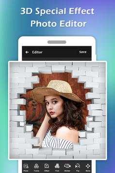 3D Special Effect Photo Editor 3 تصوير الشاشة
