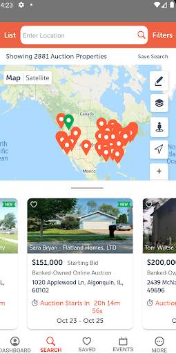 Xome Auctions screenshot 1