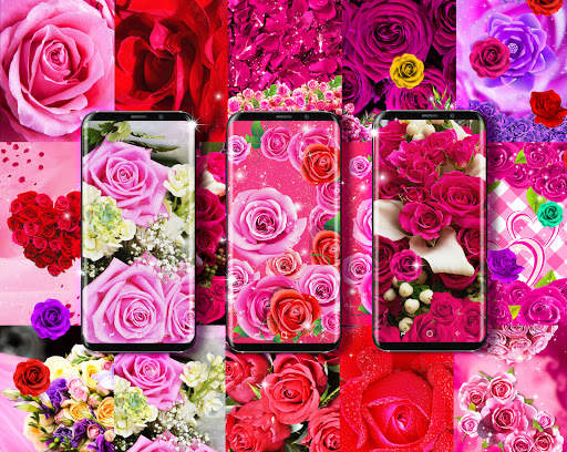 Rose live wallpaper screenshot 1