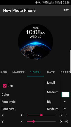 Photo Watch Maker Tizen WearOS screenshot 6