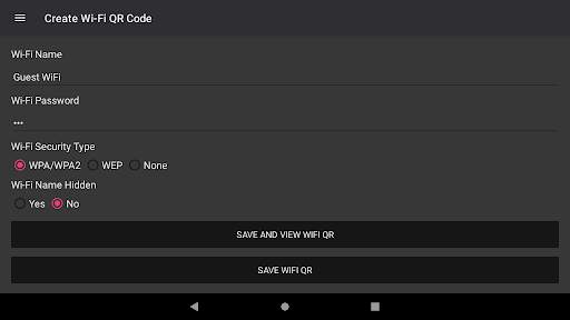 WiFi to QR Code - Generate WiFi QR Code and Share screenshot 5