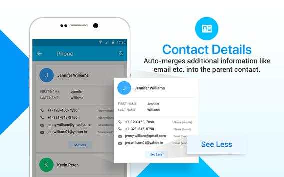 Multiple Contacts Cleaner Pro 12 تصوير الشاشة
