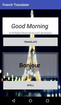 English to French Translater screenshot 4