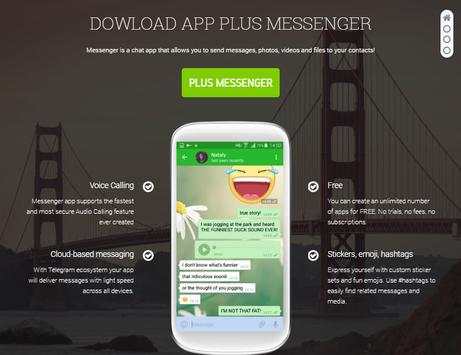 Plus Messenger screenshot 1