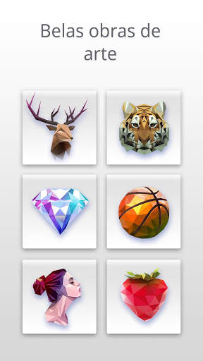 Arte polígono Jogos de puzzle 3D screenshot 2