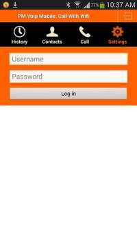 Voip Mobile: Call With Wifi screenshot 1