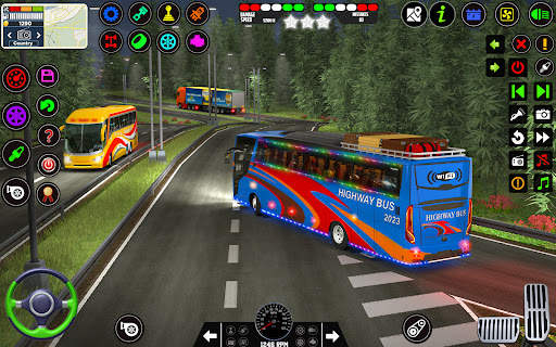 City Coach Bus Driving Sim 3D screenshot 2