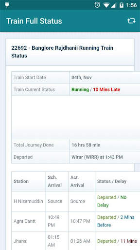 Train Locator - Indian Railways screenshot 6