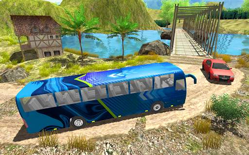 Coach Bus Driving Simulator 3D screenshot 2