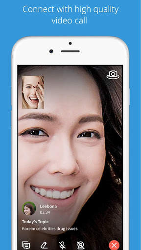 Tuliv-Live Korean-learning video chat screenshot 2