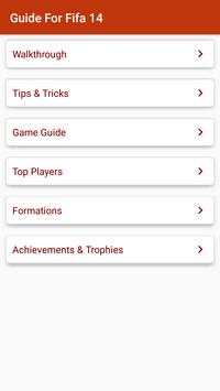 Guide for FIFA 14 screenshot 1