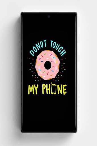 Don't Touch My Phone Wallpaper screenshot 6