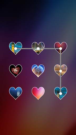 Love Pattern Lock Screen screenshot 4